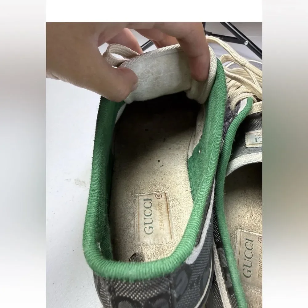 Gucci Tennis 1977 Off the Grid Low 'Grey' Men's Sz 9